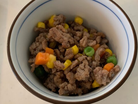 子供が大好き!ミックスベジそぼろ